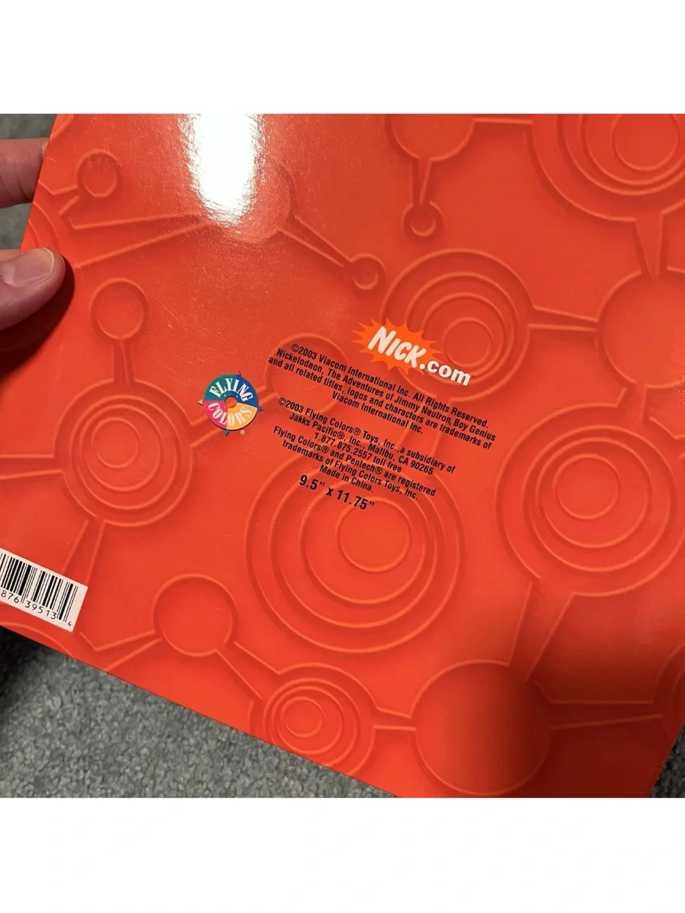 Vintage 2003 Y2K Jimmy Neutron Nickelodeon Bundle Of 3 School Paper Folders